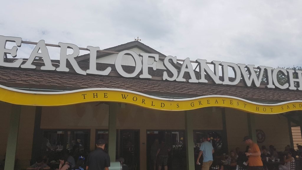 Ótimo custo benefício o Earl Of Sandwich na Disney Springs