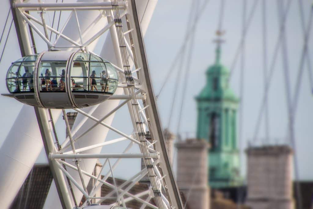 A London Eye ou Roda Gigante de Londres